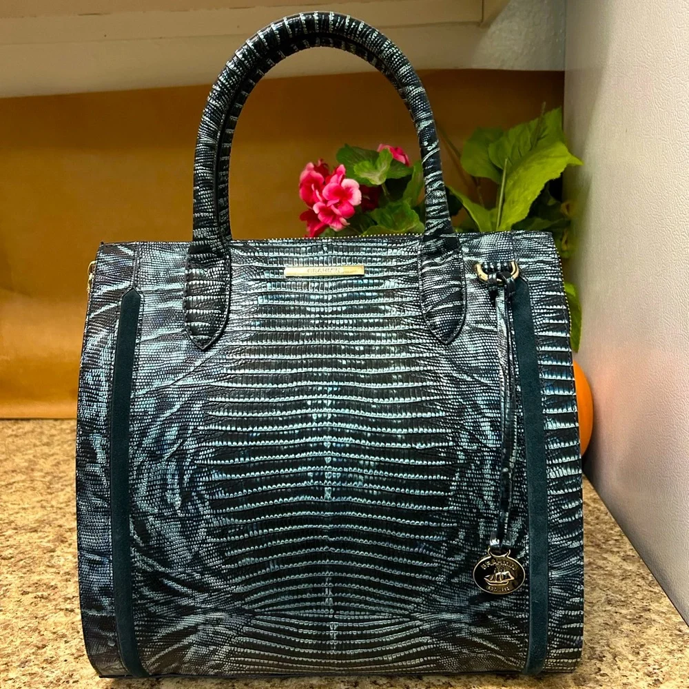 Brahmin Slate Willow Caroline